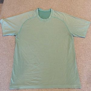 Lululemon Striped Blue Tee